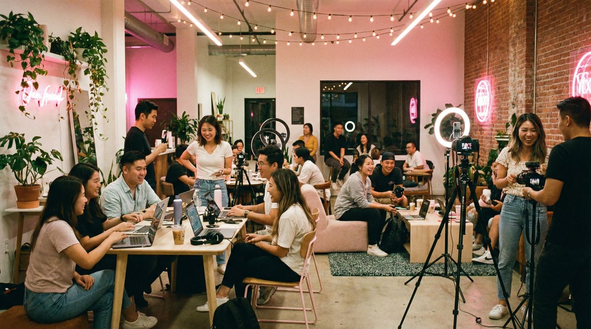 草莓视频创作者聚会